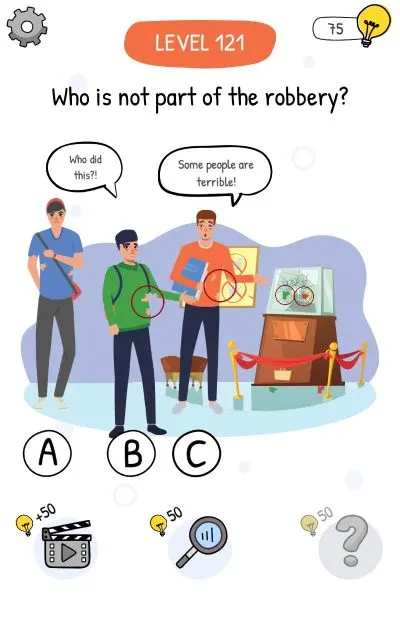 who is? brain teaser & riddles level 121 answer