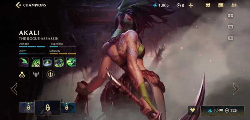 akali build league of legends wild rift