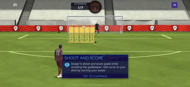 fifa 21 mobile skill game