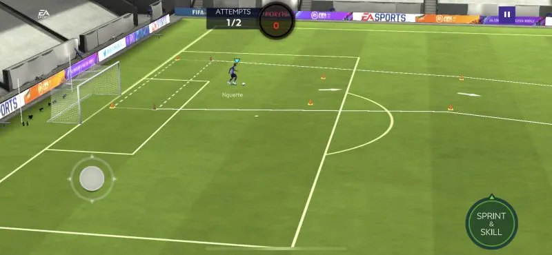 fifa 21 mobile sprint and skill