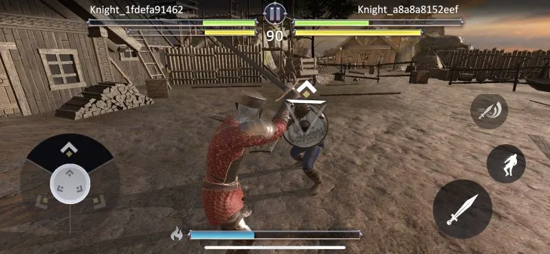 knights fight 2 combos