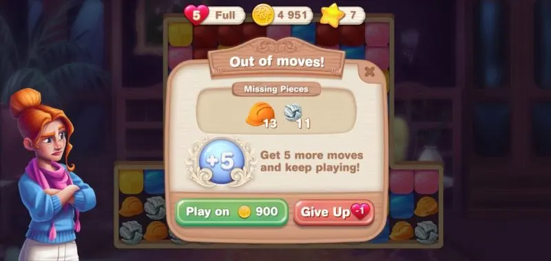 how to spend gold coins in penny & flo finding home