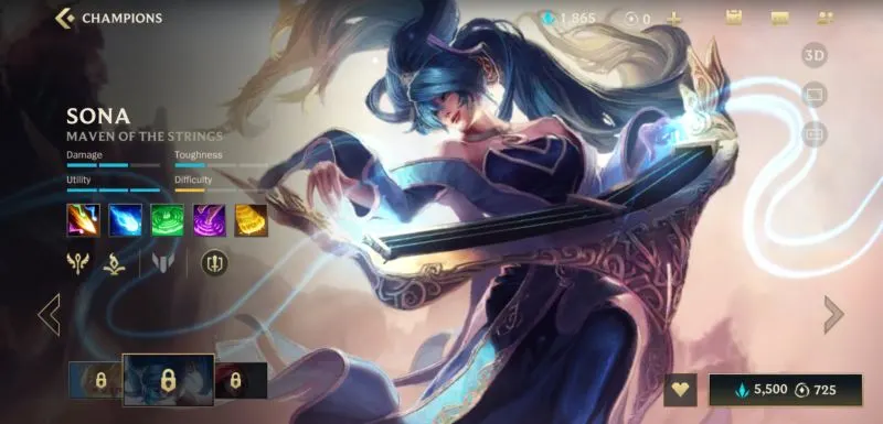 sona build league of legends wild rift