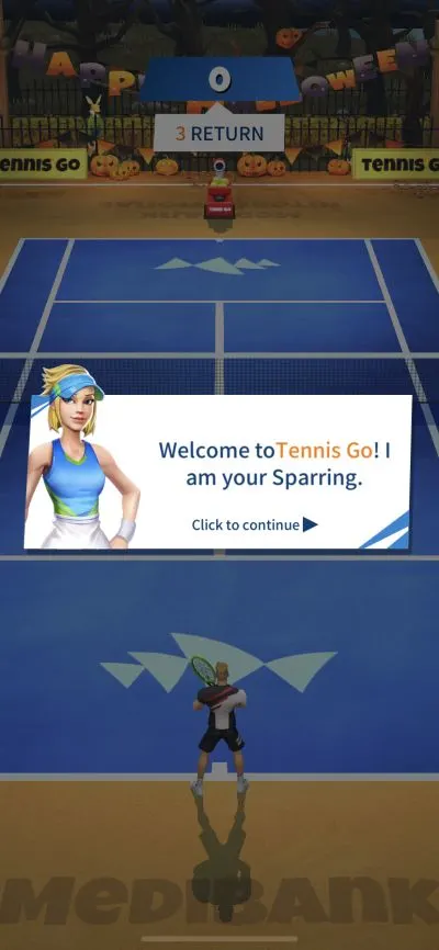 tennis go world tour 3d sparring partner