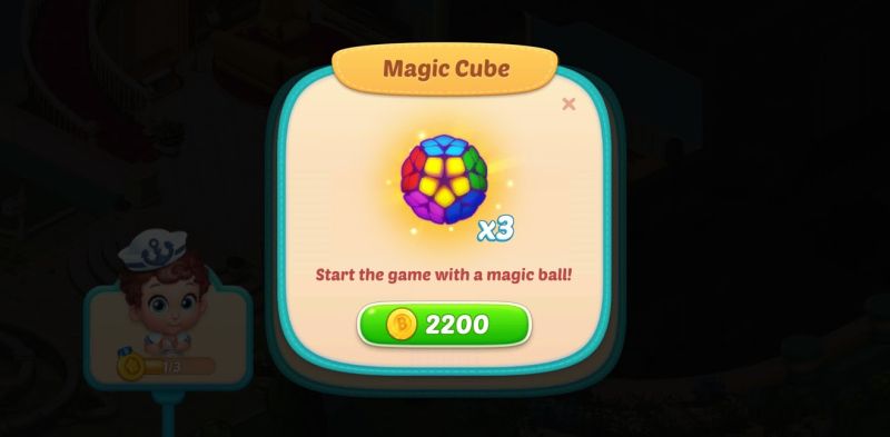 magic cube in baby manor