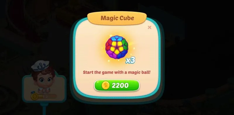 magic cube in baby manor