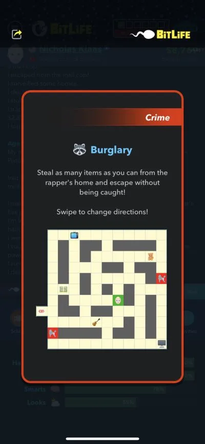 burglary in bitlife