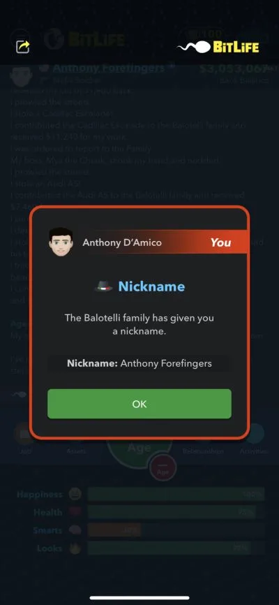 bitlife nickname