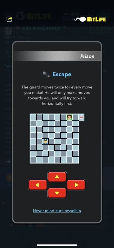 how to escape from prison in bitlife