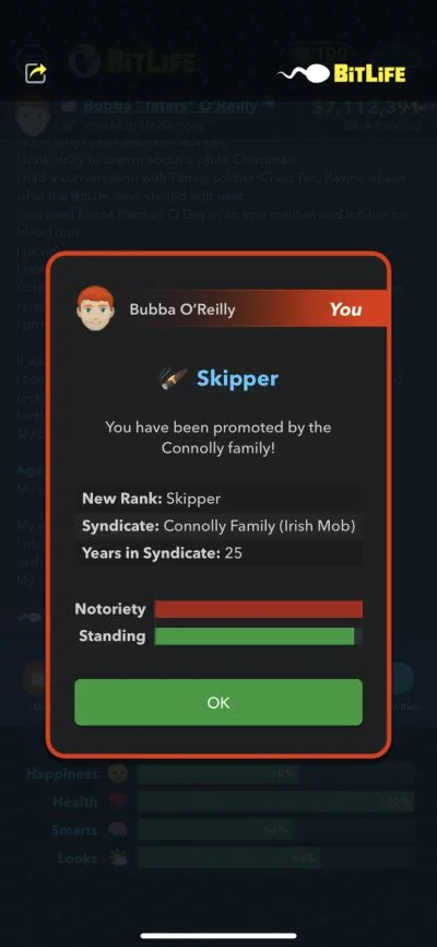 skipper rank bitlife