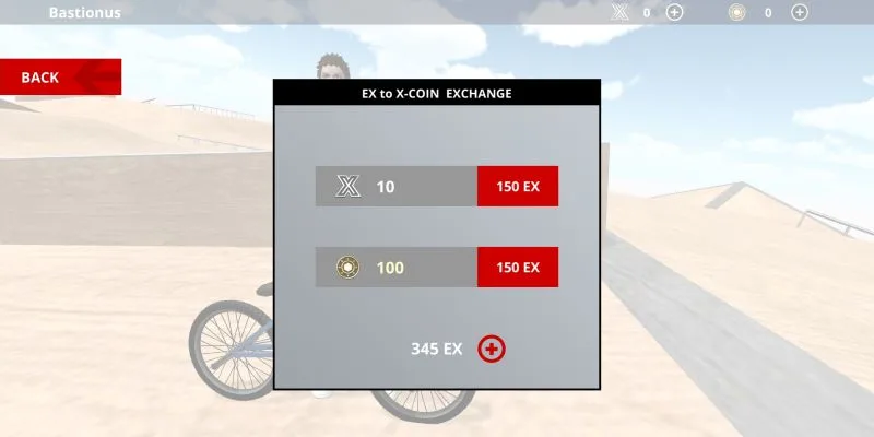 how to exchange ex to x-coin in bmx space