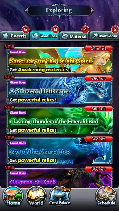 game modes in grand summoners