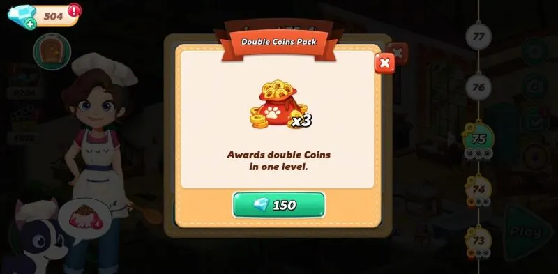 double coins pack in hellopet house