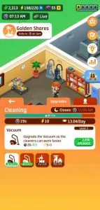 idle restaurant tycoon cleaners