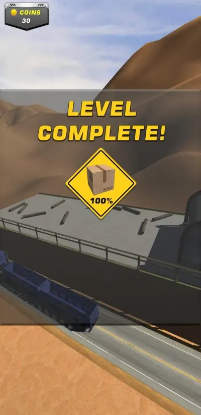 truck'em all level complete