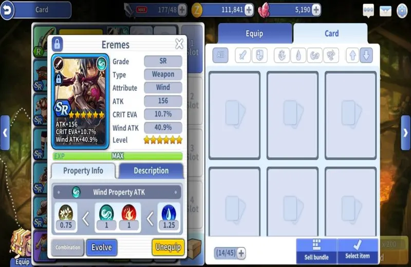 action ro2 spear of odin card evolution