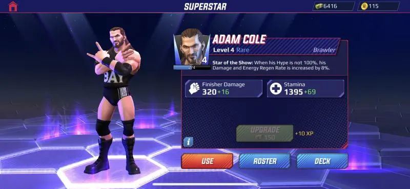 adam cole wwe undefeated