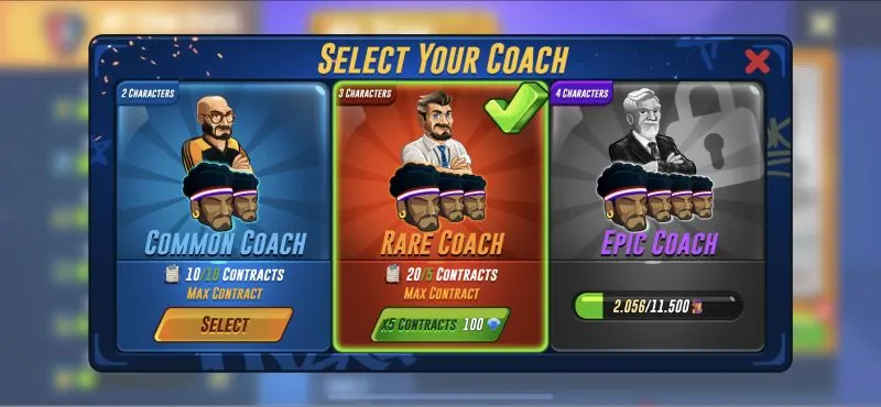 basketball arena coach contract