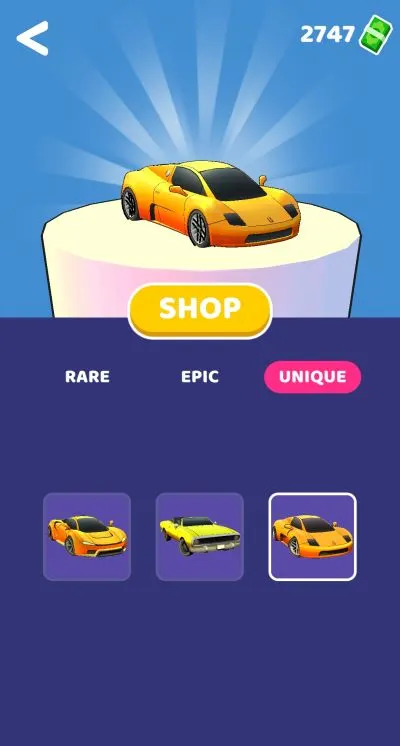 gear race 3d shop