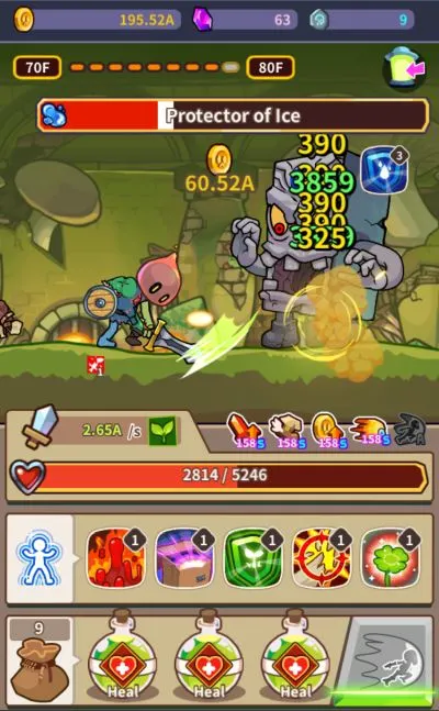 battle tips hybrid warrior dungeon of the overlord