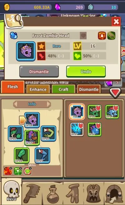 hero preparation hybrid warrior dungeon of the overlord