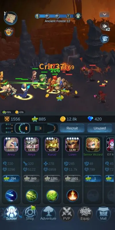 campaign progression mist forest