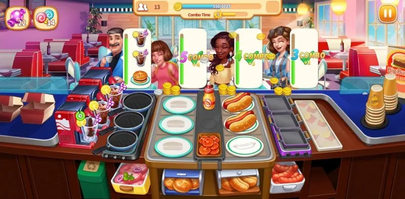 making combos my restaurant