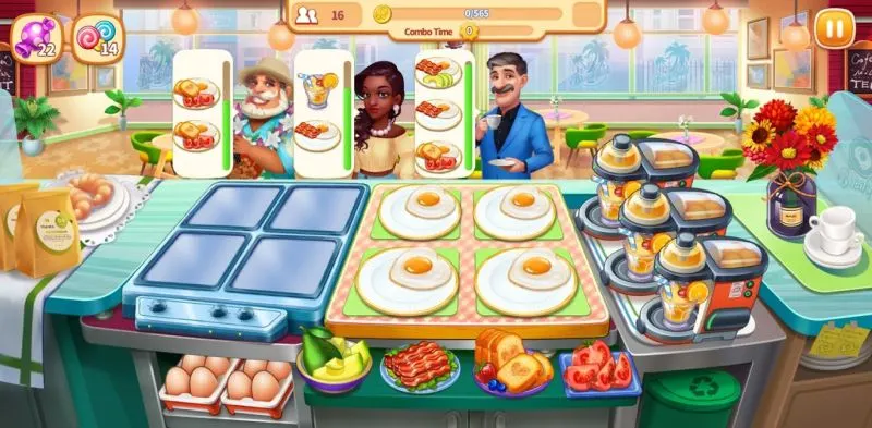 preparing extra food my restaurant
