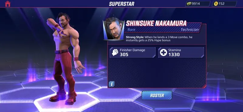 shinsuke nakamura wwe undefeated