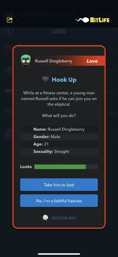 bitlife hook up