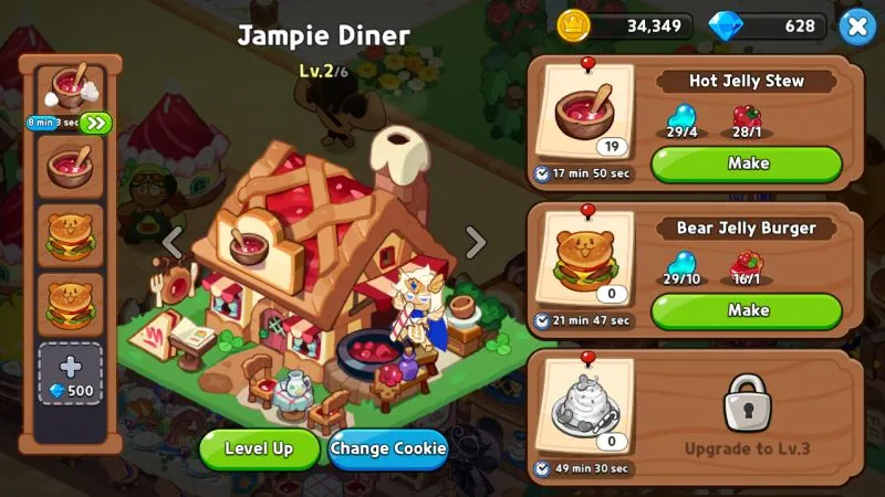 level 2 safe zone cookie run kingdom