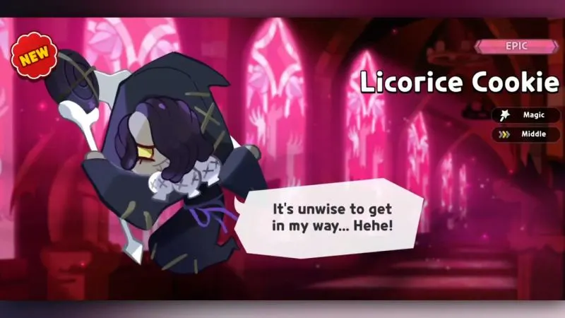 licorice cookie cookie run kingdom