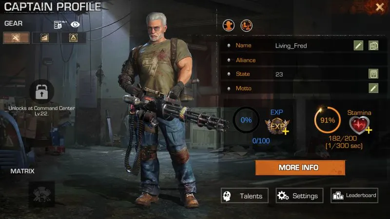 first refuge z captain profile