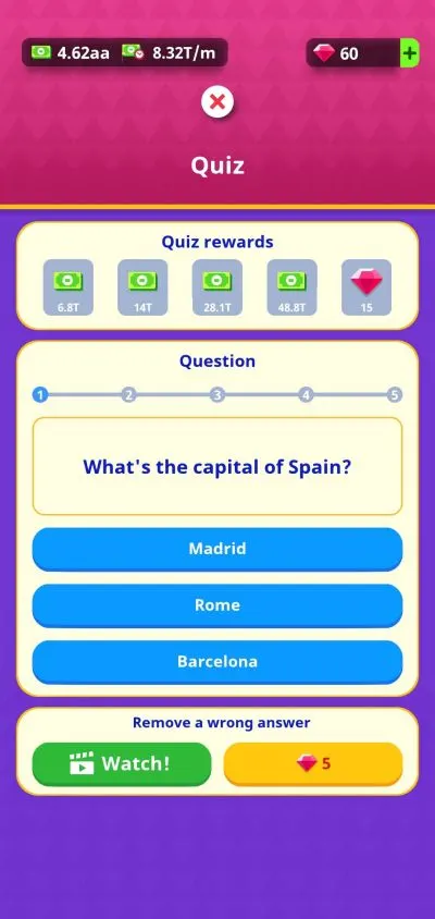 quiz idle museum tycoon