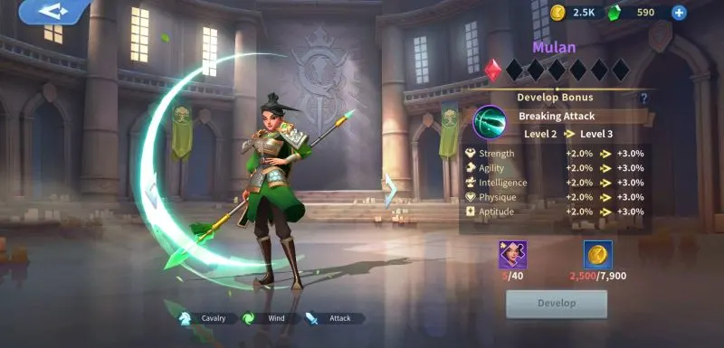 infinity kingdom immortal skills
