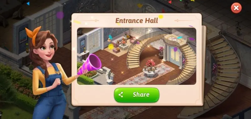 entrance hall my story mansion makeover