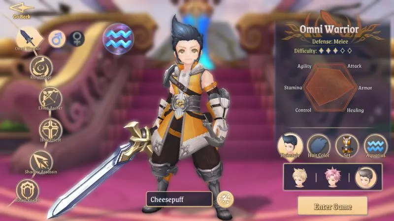 omni warrior stella arcana