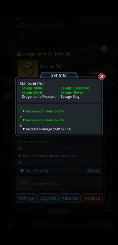 stellar hunter set effects