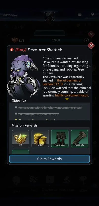 stellar hunter story missions