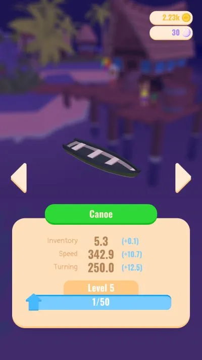 canoe tides a fishing game