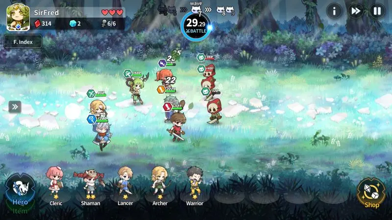 arcana tactics battle