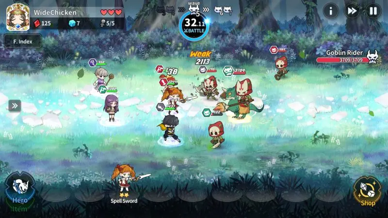 arcana tactics battle