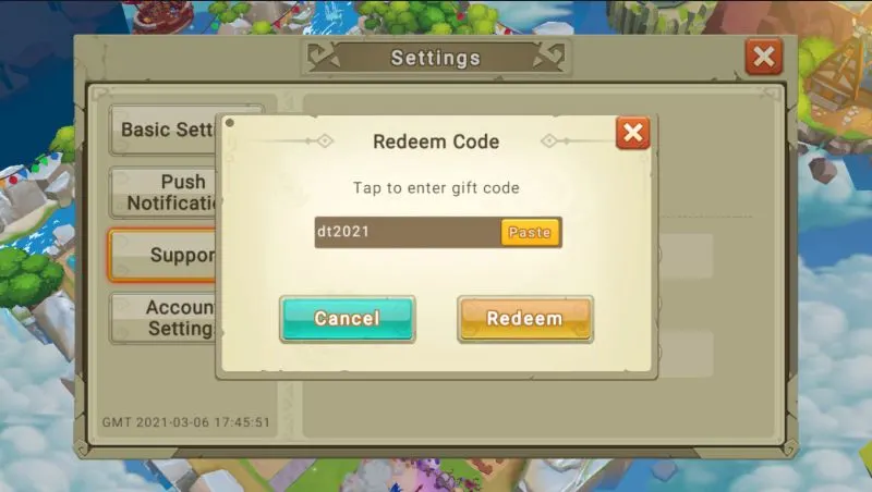 dragon tamer redeem code step 4