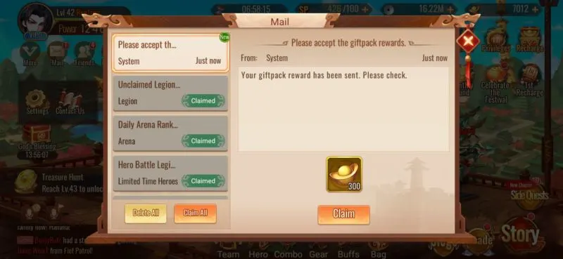 dynasty scrolls redeeming code step 6