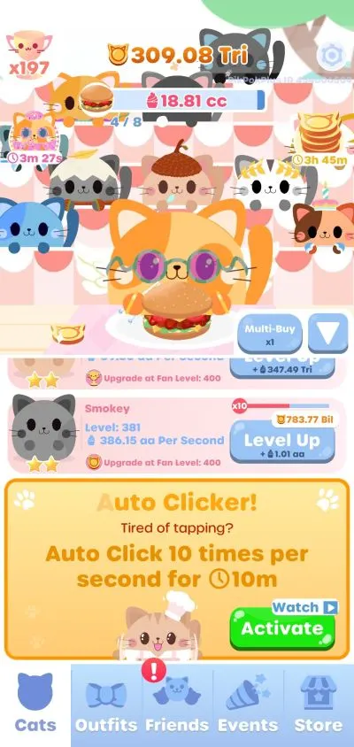 greedy cats kitty clicker auto clicker