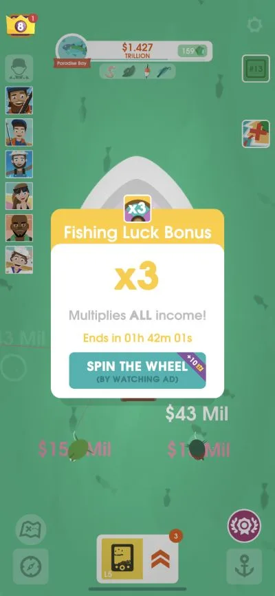 hooked inc fishing luck