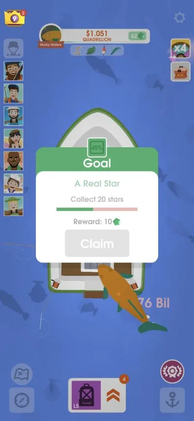 hooked inc getting more gems