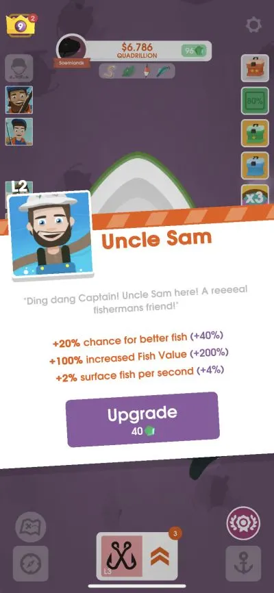 hooked inc uncle sam