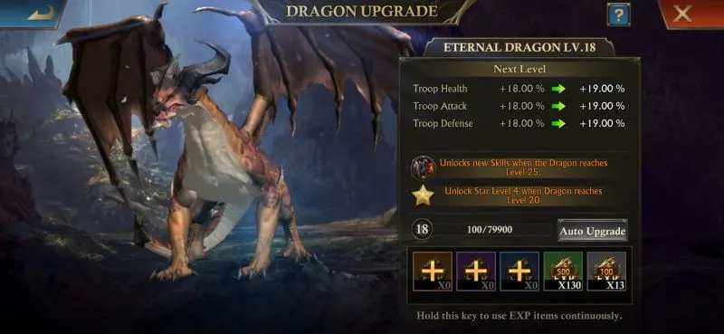 king of avalon dragon upgrade