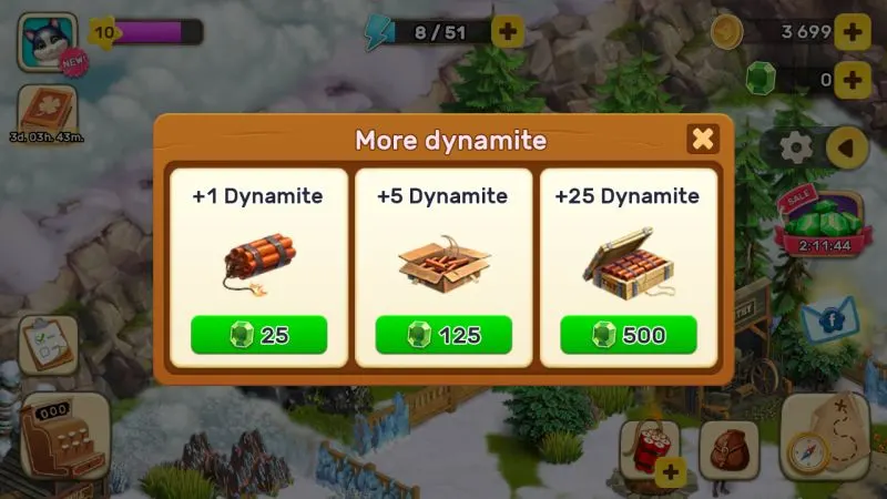 klondike adventures dynamite